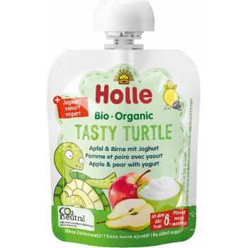 Detské bio pyré jablko a hruška s jogurtom od 8 mesiaca Tasty Turtle
